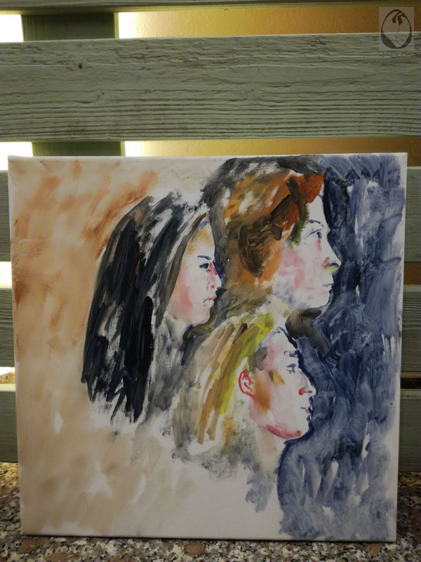 oil on canvas - olio su tela di Piro